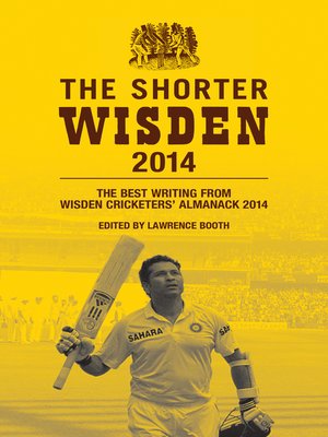 cover image of The Shorter Wisden 2014